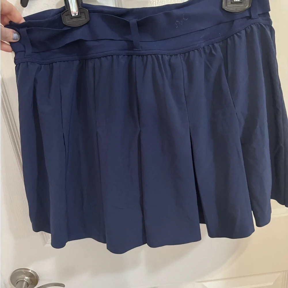 Aerie Navy Blue Skort